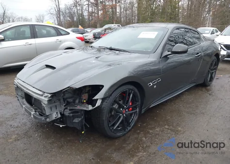 2017 Maserati Granturismo Mc/Mc Centennial/Sport from USA, damaged, VIN ZAM45VLA5H0224280